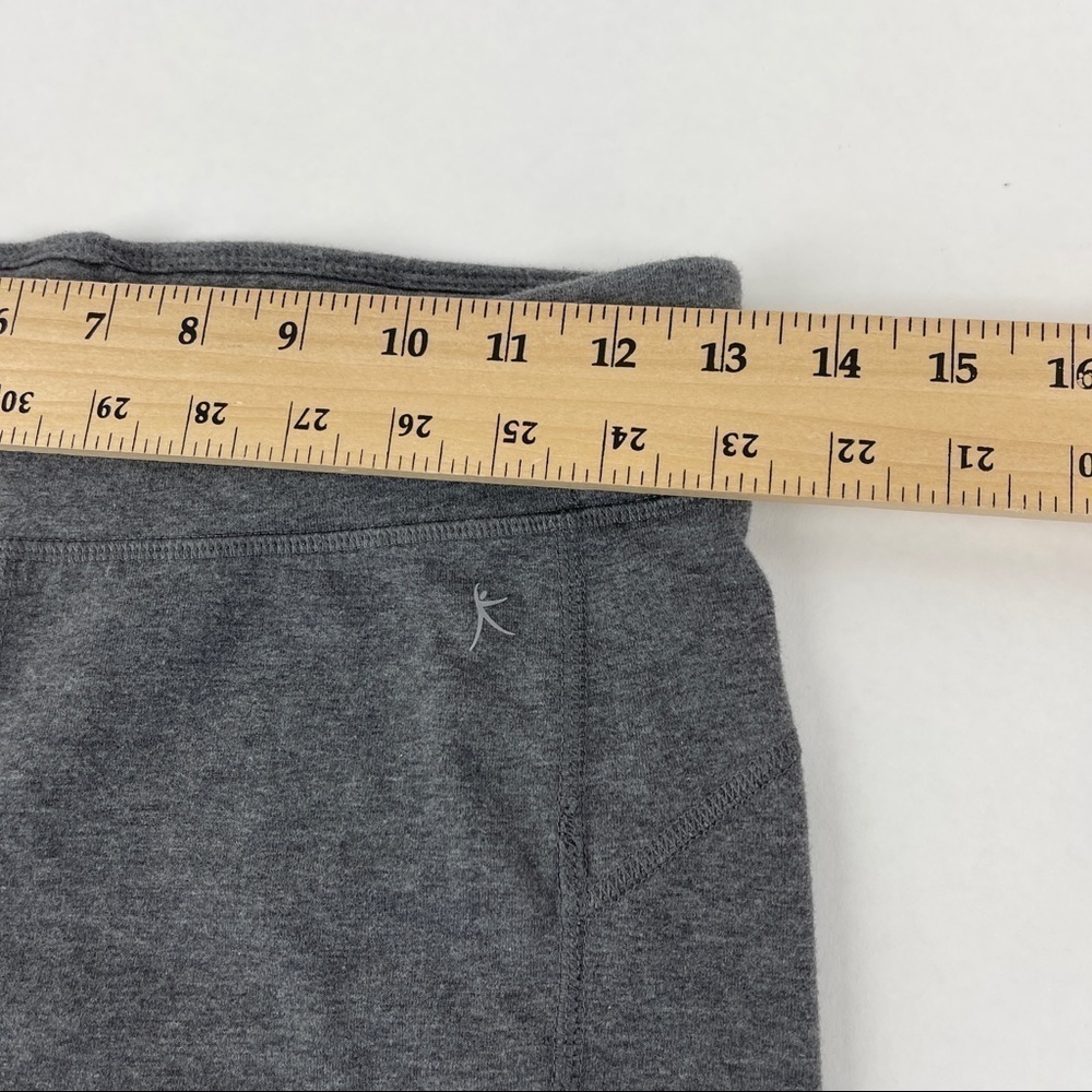 Danskin Now Leggings Womens XS Gray Fitted Crop - Picture 7 of 11